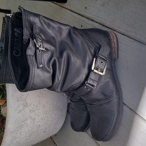 Black Dress boots. Size 8